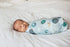Lunar Design Large Baby Swaddle Blanket - Premium Knit