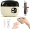 Sacwelber Electric Nail Clipper with LED Light, 2026 Improved Nail Clippers, Safe Automatic