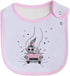 Maiwa Cotton Waterproof Baby Bibs for Girls Boys, Unisex for Drooling with Snaps, Oeko-TEX Certified Print
