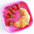 Re-Play Made in USA Toddler Dinnerware Set - 10 oz Open Cup, 7" Flat Plate, 12 Oz Bowl, Fork and Spoon