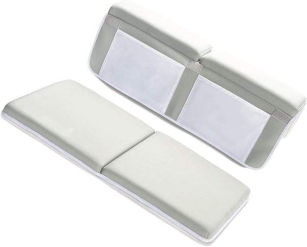 PRETYZOOM Bathtub Safety Kneeler Non-Slip Mat for Baby Shower Storage Pockets Sturdy