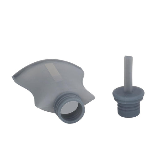 ChengyuWei 160ml Silicone Breast Milk Storage Bag, Reusable Leak Proof Stand Up Pouch, Wide Neck Silicone Milk Freezer