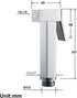 OJJBAVKFQ HandheldSprayer for Toilet Brass Baby Cloth Diaper Sprayer Portable Hand Held ToiletSprayer Head