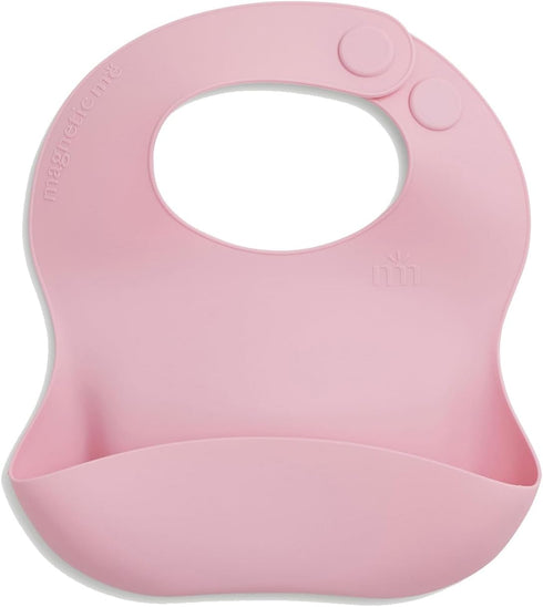 Magnetic Me Food Grade Silicone Magnetic Feeding Bib | BPA-Free, Stain Resistant