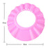 Soft Adjustable Visor Hat Bath Cap for Toddler, Baby, Kids, Children Shower Bathing Protection (Pink)