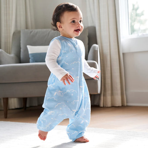 100% 0.5, 12-24M HALO Sleepsack Toddler Sleeping Bag, Cotton Wearable Blanket, TOG Dragons
