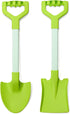 20 Long Sand Beach Shovels for Kids Heavy Duty Plastic Summer Sand