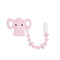 Cute Animal Baby Food Grade Silicone Teether Toy with One Piece Design