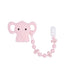 Cute Animal Baby Food Grade Silicone Teether Toy with One Piece Design