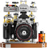 Building Blocks Camera Set, 1027 Pcs WLZ-6F Retro Model, Collectible Old Style Retro Camera Construction Brick Set