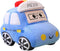 XIYUAN Bus Plush Toy car Plush Simulation School Bus Cute Cartoon Pillow Stuffed Van car Cushion Plush car Gift Cushion Children's Birthday Party Gift (11X7X6Inch) (Police car)