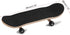 Combort Finger Skateboards Set, 1Pc Maple Wooden + Alloy Fingerboard with Box, Kids Gifts (Black)