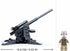 General Jim's WW2 German Anti-Aircraft Building Blocks Set, Includes 3 Figures, Weapons, and Sandbags