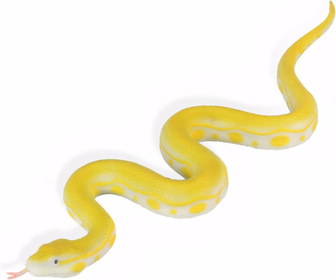 Ultra-Realistic Snake Toy - Scare Birds & Squirrels - 15-Inch Coiled/26-Inch Stretchy