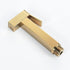 ZLOCYIVHE HandheldSprayer Brass Cloth Diaper Sprayer Titanium GoldSprayer for Toilet Square HandheldSprayer for Toilet