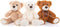 MorisMos 3 Packs Teddy Bears Bulk - Cute Small Plush Toys for Kids, 14 Inches
