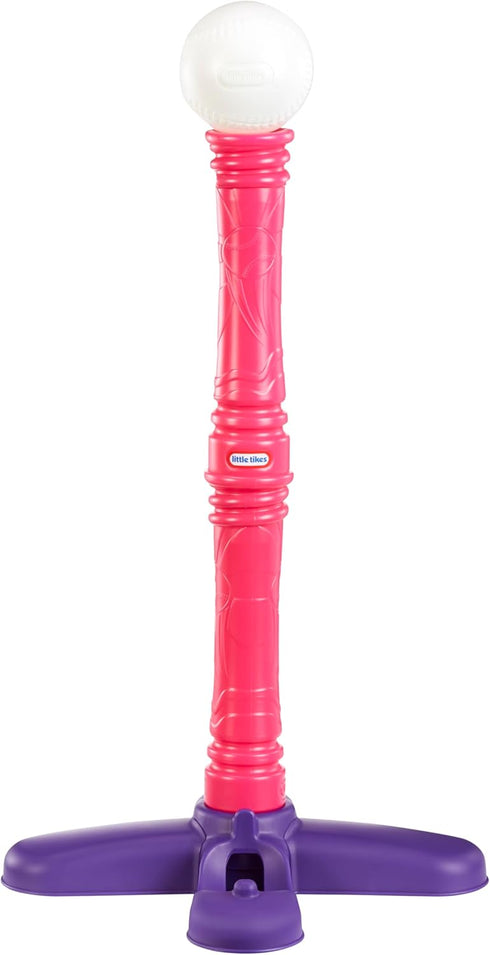 Little Tikes T-Ball Set,Pink, 5 Balls, for Toddlers Ages 18+ Months – Amazon Exclusive by Little Tikes