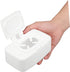 Wet Tissue Dispenser Baby Wipe Container Refillable Dispenser Plastic Container with Lid Minimalistic Decor Plastic
