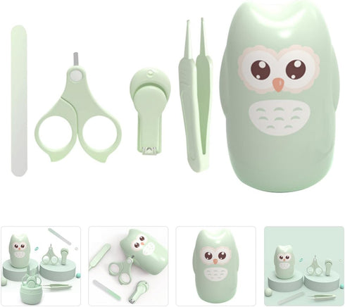 Set Baby Nail Clippers for Newborns Safe Nail Care Kit Baby Tweezers Essential Grooming Tools for Boys and Girls