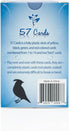 57 Cards 10th Plastic Bird Cards Anniversary Deck. Durable, Waterproof, & No Fraying.