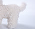 CU-MATE White Poodle Stuffed Animal Simulation Dog -Realistic & Lifelike Soft Handmade Standing Dog Plush Toy Puppy