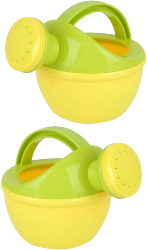 Toddmomy 2Pcs Kids Watering Can Bath Toys, Flower Watering Can for Home Outdoor Beach Play