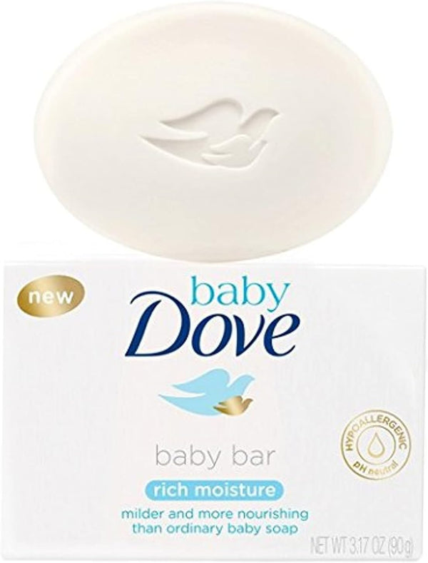 Dove Baby Bar Rich Moisture, 3.17 Ounce