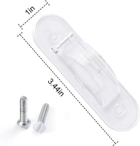 Wall Switch Guard, Childproof Light Switch Cover Guard, Toggle Style Protection for Light Switch, 4 Pack, Clear