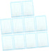 JOINPAYA 10pcs Super Absorbent Disposable Changing Pads for Thick Leak Changing Mat Newborn for Home and Travel