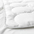 Generic 43" 49" Crib Duvet Insert for Baby White/Gray x Soft, Breathable Lyocell & Cotton Moisture-Wicking