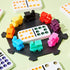 Gejoy 18-Pack Colorful Train Markers for Domino Games