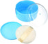 SYBL 1PCS Empty Storage Body Talcum Powder Container with Sifter and Powder Puffs Make-up Loose Powder Box Case Holder