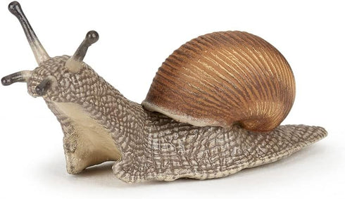Papo -hand-painted - figurine -Wild animal kingdom - Snail -50262 -Collectible - For Children - Suitable for Boys and Girls- From 3 years old