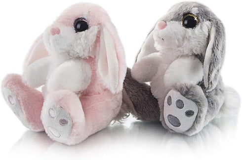 8.5in My OLi Easter Bunny Stuffed Animal Plush Easter Rabbits Stuffed Animals with Floppy Ear Bedtime Friend Soft Toy