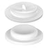 TNNOKL Breastmilk Storage Bottle Seal Disks Baby Milk Bottle Sealing Disk Replacement Food Grade Silicone Disk Easy