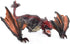 8" Dragon Toy Figure, Realistic Plastic Ancient Mythological Fire Creature Model for Kids and Adults