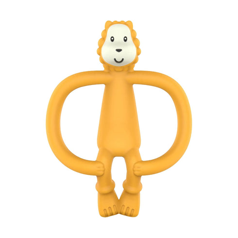 Matchstick Monkey Silicone Teether & Gel Applicator Silicone Baby Teether, Easy-to-Grip, BPA-Free,