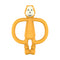 Matchstick Monkey Silicone Teether & Gel Applicator Silicone Baby Teether, Easy-to-Grip, BPA-Free,