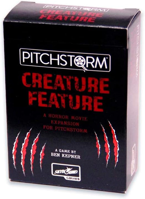 Expansion for The Card Game of Pitching Horrible Movie Ideas to The Worst Executives: Skybound Pitchstorm Creature