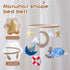 GOODMOM Baby Mobile for Crib, Astronaut Crib Nursery Mobile for Boys Girls, Handmade Baby Mobile Infant Bedroom Hanging