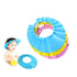 KUYYFDS 3PCS Baby Bath Soft Cap Adjustable Bath Cap Shampoo Protection Products for Baby Kids Child Shower