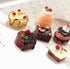 24 Sets 1:12 Hiawbon Pcs Miniature Food Kitchen Decoration Miniature Coffee Mugs Cakes Dessert Model Pretend Coffee