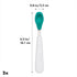 OXO Tot Feeding Spoon Set with Soft Silicone - Teal