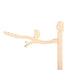 Hamwesh 56 Inch, Floor Standing Crib Mobile Arm, Wooden Baby Crib Mobile Holder, for DIY, with Stable Support