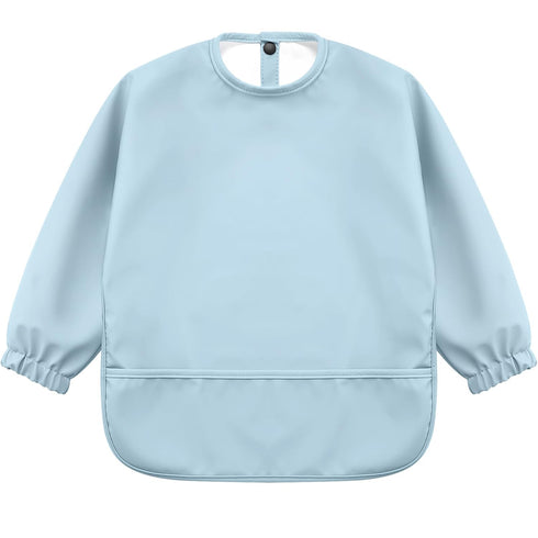 Accmor Long Sleeve Baby Bib, Full Sleeve Bib, Baby Toddler Waterproof Sleeved
