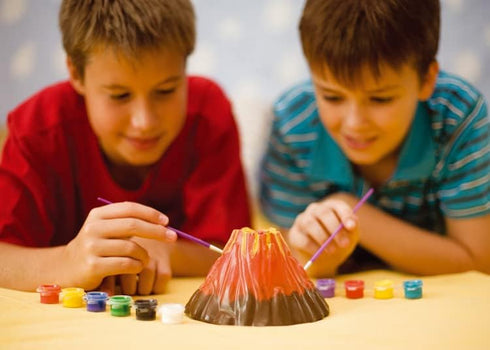 4M KidzLabs Volcano Making Kit: DIY Science Kit for Boys & Girls Ages 8+
