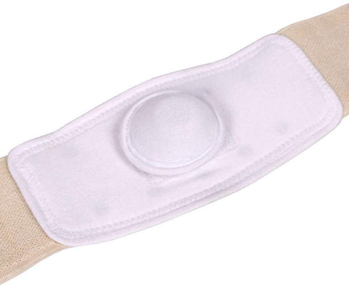 Baby Hernia Belt Umbilical Truss, Adjustable Navel Band for Newborns, Belly Button Band, Medium (Grey)