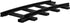 12-Piece Pack 2-Rail 1:24 Sets, 4+ Lionel Ready-to-Play Curved Model Train Track Black Plastic Ready-to-Play Expansion