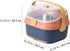 UPKOCH Large Bottle Drying Rack with Lid Cover, Feeding Drying Case and Pacifier Storage Organizer, Dustproof