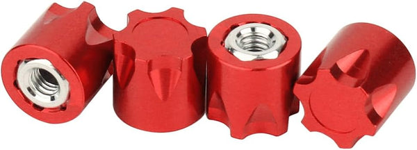 Aluminium RC M4 Wheel Nut,RC Car Dustproof Wheel Rim Center Cap Hub